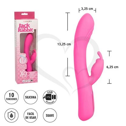 Jack rabbit estimulador de punto G con 10 modos de vibracion